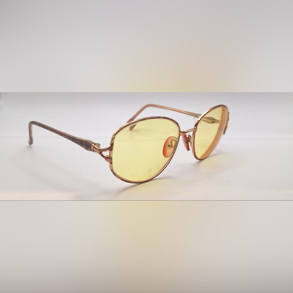 Vintage Clearvision Geri Multi-color Oval Sunglasses Frames Only